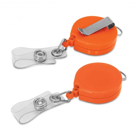 Orange Retractable ID Holders